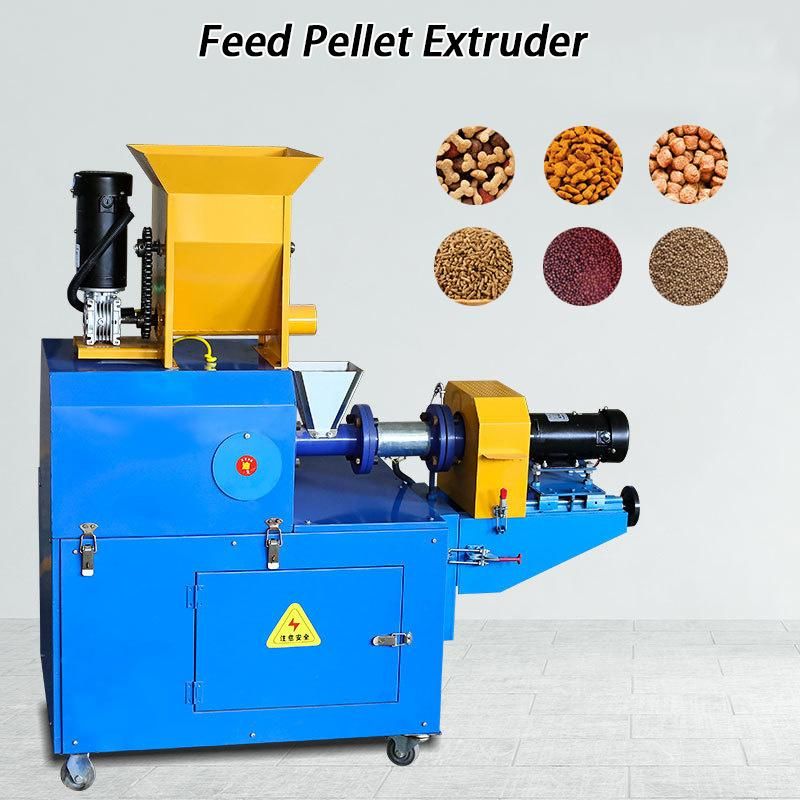 Automatic Floating Fish Feed Making Machine Pellet Extruder Factory Price Pet Food Processing Line CE Certificate Plant