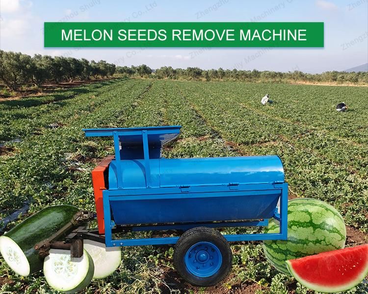 Tractor Driven Melon Seed Harvester Pumpkin Seed Extractor