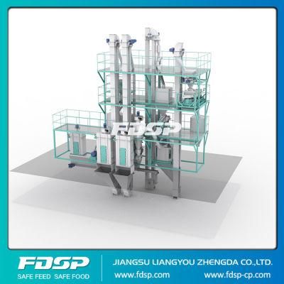 New Design Low Noise Anaimal Feed Mill Line