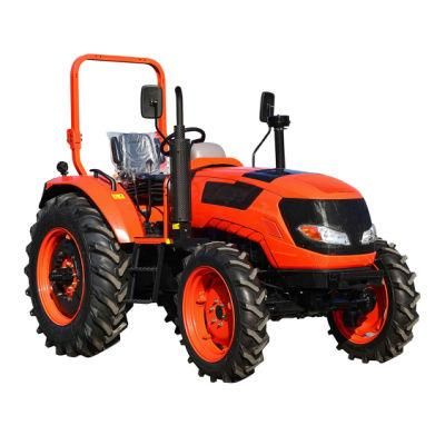 FL704 70HP Shuttle Gearshift Model with Disc Plough and Harrow and Backhe and Front Endloader Agricultural Tractors