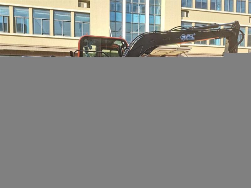 Jg95z Cotton Grabber Cotton Grapple Excavator 8 Ton Wheel Cotton Loader with Grabber for Sale