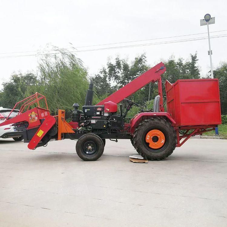 Manufactures Agricultural Tractor Mounted 2 Rows Corn Harvester Maize Combine Harvester Machine for Sale