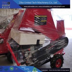 OEM Mobile Wood Crusher Diesel Branch Garden Shredder Wood Chipper Machine