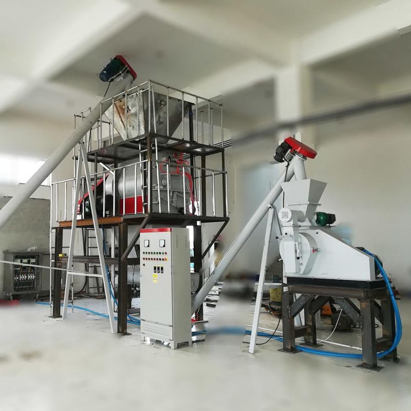 Small Set Grain Feed Pellet Machine Line