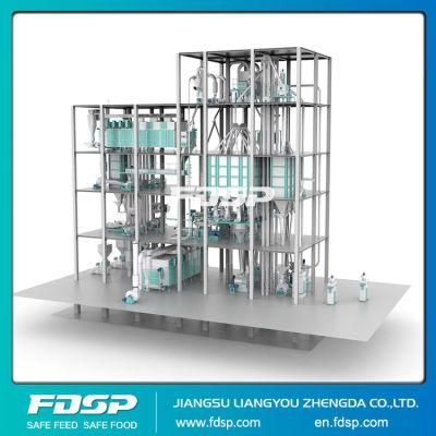 6-12 T/H Extruding Aquatic Feed Production Line