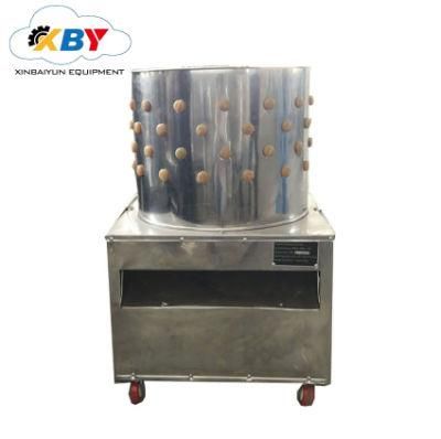 Round Simple Chicken Plucking Machine Poultry Slaughter Plucker