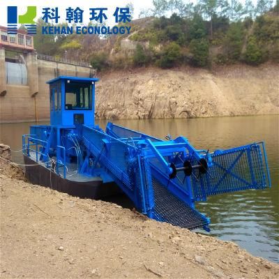 Floating Trash Skimmer Garbage Cleaning Vessel Water Weed Harvester