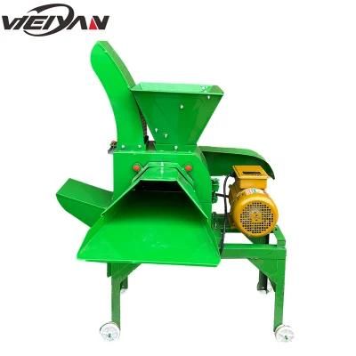 Weiyan Cattle Feed Processing Grains Grinder Grass Stalk Chopper Machine Mini Chaff Cutter Machine