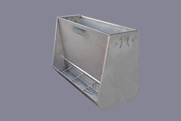 Automatic Stainless Steel 10 Holes 12 Holes Double Side Pig Feeder/Trough