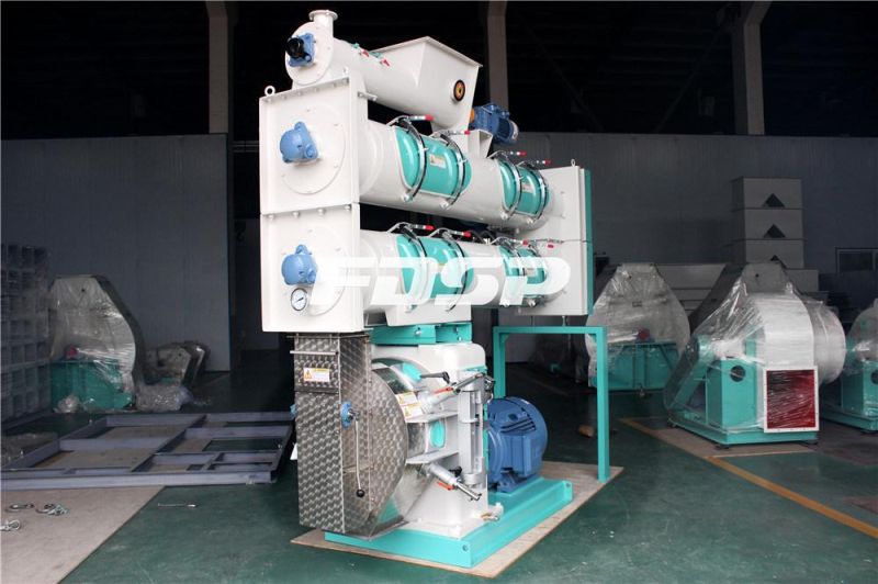 Reasonable Price New Design Hot Sale CE ISO Automatic Shrimp Ring Die Feed Pellet Mill