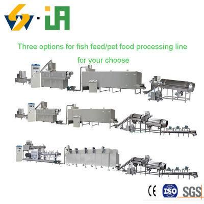 Small Capacity 100-150 Kg/H China Manufacturer Floating Fish Feed Pellet Food Making Machine Fish Feed Machine