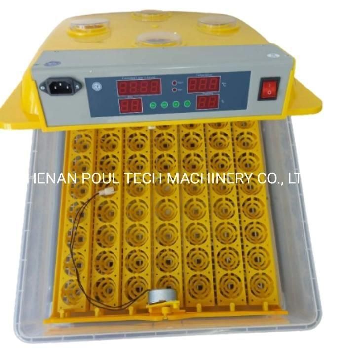 Full Automatic Chicken Egg Incubator in Use for Sale 56 Eggs Incubator