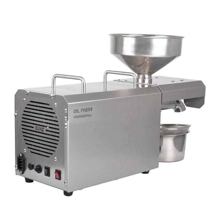 Wholesale Automatic Household Mini Commercial Electrical Oil Press Small Family Oil Press Machine Price