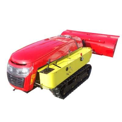 Ce Certificated Self-Propelled Rubber Tracks Crawler Tractor Crawler Tractor with EU