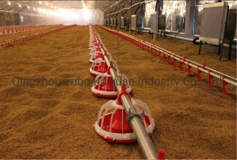 Full Automatic Chicken Poultry House/Farm Feeding Equipment for Broiler/Breeder/Layer