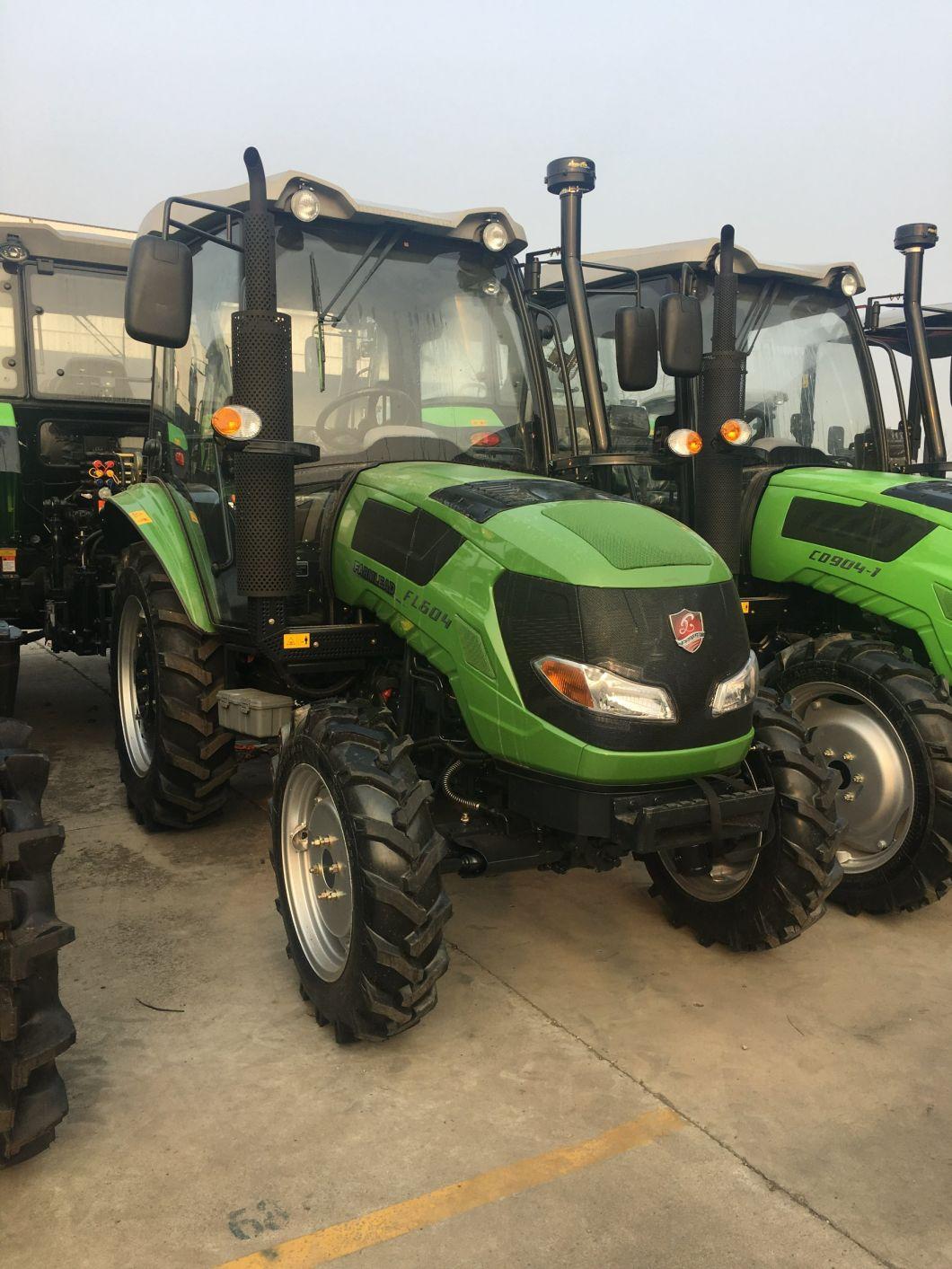 Deutz-Fahr 60CV Powerful Agricultural Farm Tractors with Turbo Plough Front End Loader and Farm Tractors