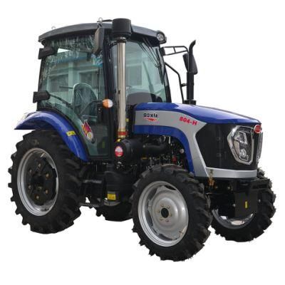 70HP 80HP 90HP China Agriculture Machinery Equipment 4WD Small Garden Farm Tractors with Fan Cab