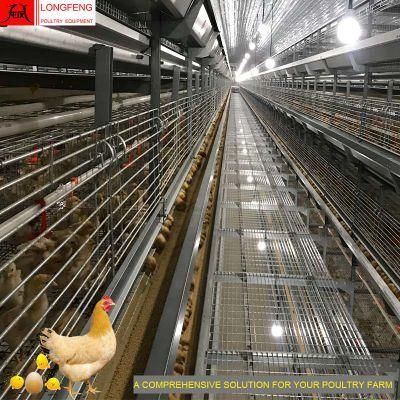 Comprehensive Solution Spray Disinfection Hot Galvanized Computerized Layer Cage Manufacture