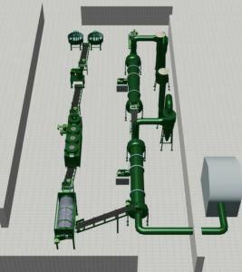 Waste Fertilizer Production Line/Plant for Producing Granular Fertilizer