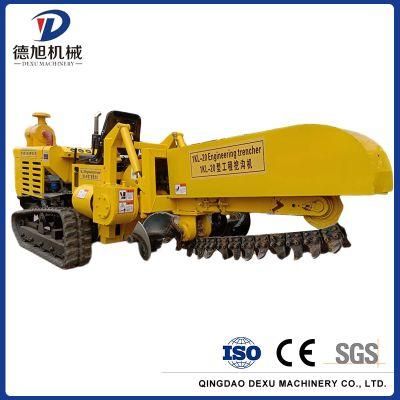 Self-Propelled Orchard Trenching Machine Small Pipe Trencher Price