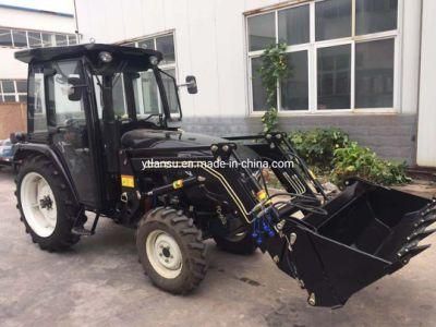 Lansu 4*4 Wheel Tractor Front Loader and Backhoe for 30HP-200HP Farm Tractors