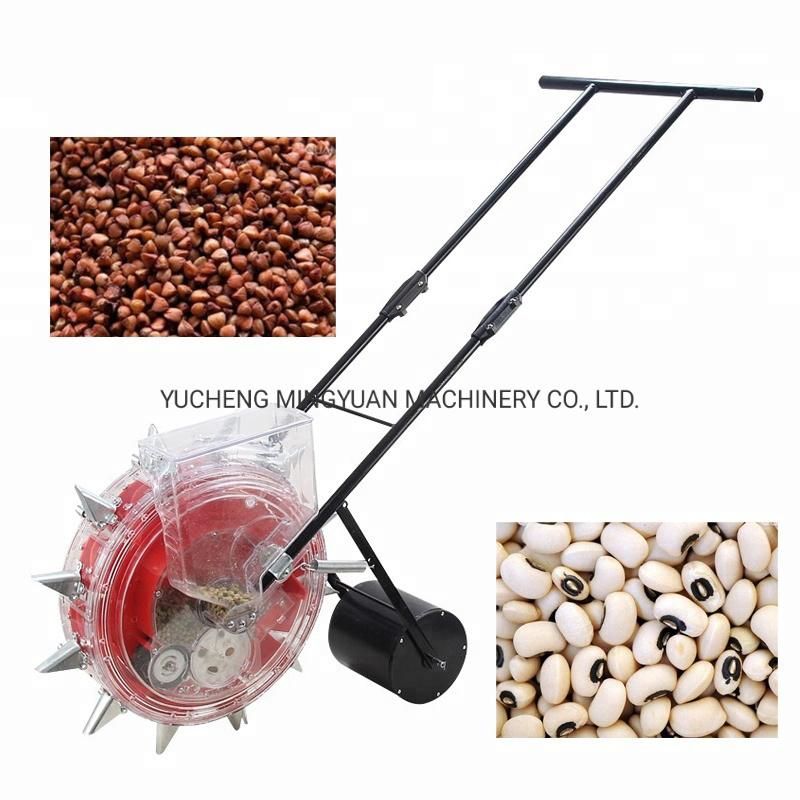 Cheap Price Corn Planter by Hand Beans Planter Seed Drill Hand Push