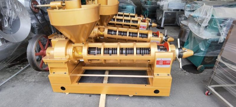 Guangxin 4 Step Squeeze Yzyx140cj Screw Oil Press Machine