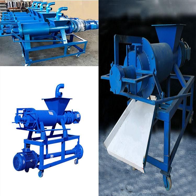 Manure Dewatering Equipment Slanting Sieve Type Solid Liquid Dry and Wet Separator