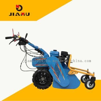 Jiamu Gmt60 Gasoline Grass Cutting Lawn Mower Farm Grass Mower with CE Euro V