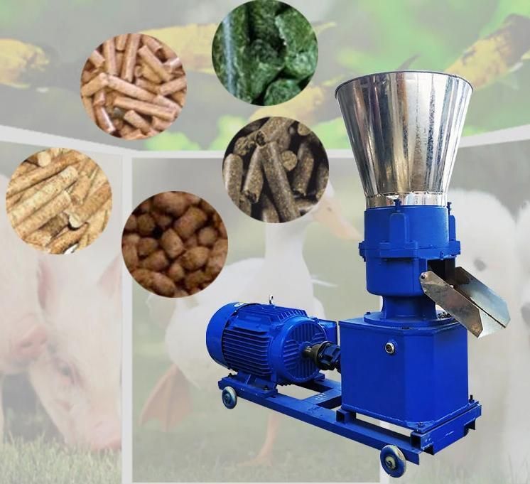 Animal Feed Biomass Wood Ring Die Flat Die Pellet Making Pellet Mill Press Machine