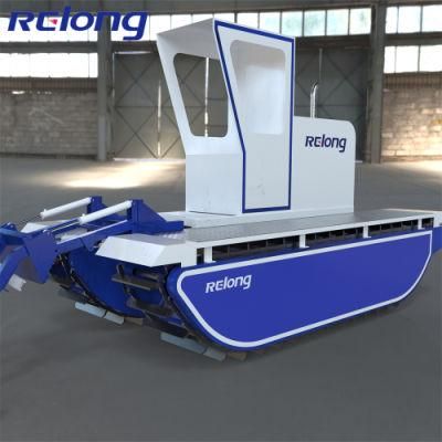 Factory Price Amphibious Garbage Hyacinth Water Weed Harvester