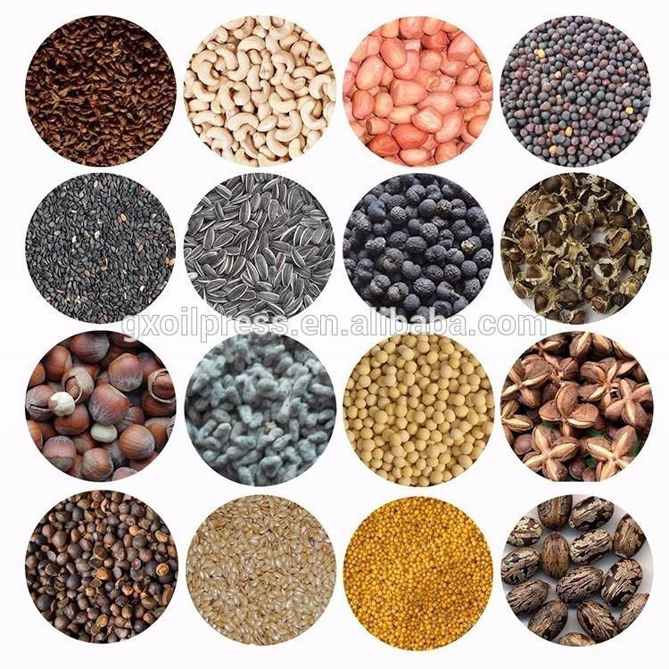 Automatic Temperature Control Oil Press for Sunflower Seeds, Peanut, Soybean