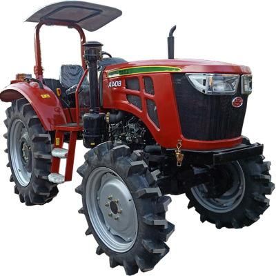 Farm/Agricultural/Garden/Lawn Farming Use 80HP Tractor with Awning