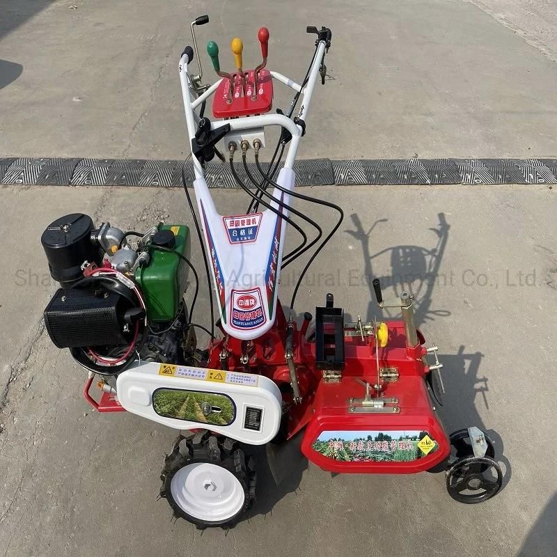 Small Tiller Machine Full Chain Ridging Cultivator Pastoral Rotary Cultivator for Sugarcane