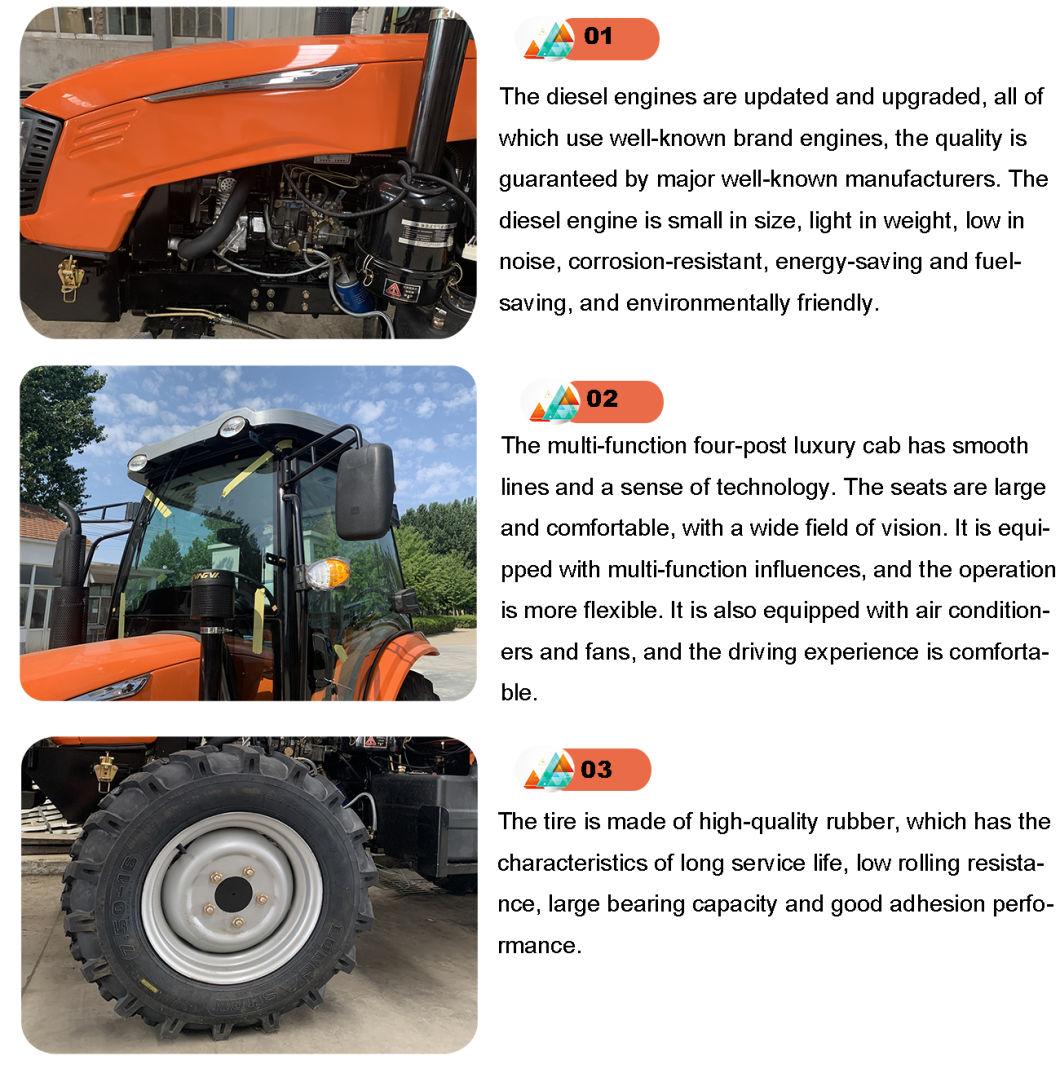 Factory Price Chinese Weifang Factory Product Mini Home Use Tractor 24HP/30HP/35HP/40HP Mini Tractor/Garden Tractors/Agricultural Tractor