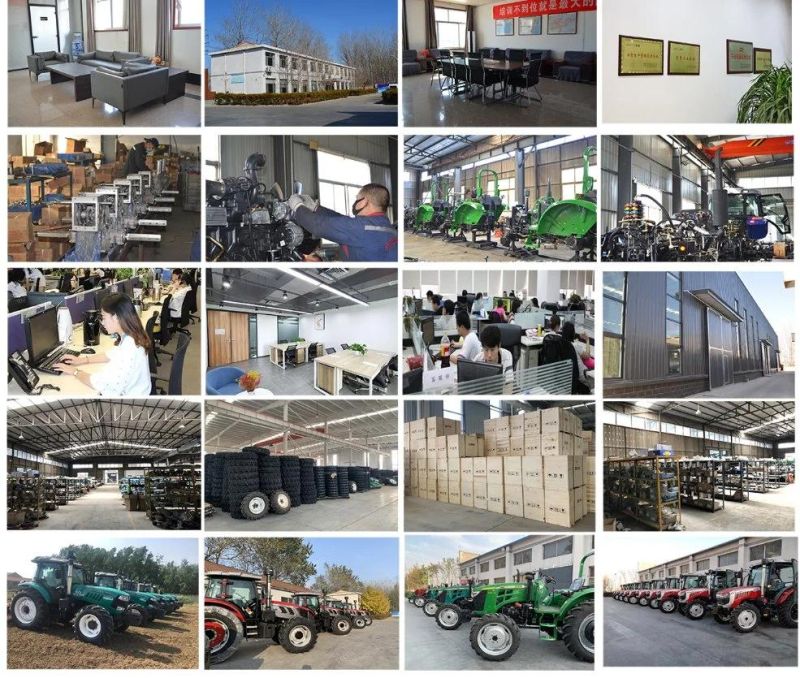 High Quality Big Agricultural Machinery 4WD Paddy/Dry Field Tractor/Agriculture Forklift for Agriculture/Transportation with Good After-Sales Service