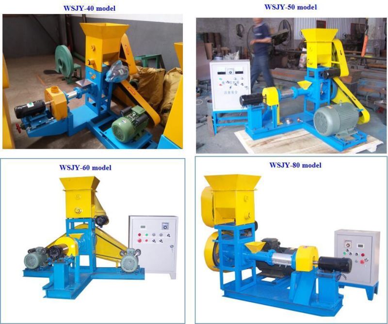 Hot Sale Floating Fish Animal Poultry Pellet Feed Machine