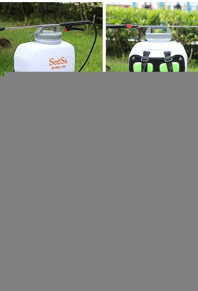 15L 4gal Agricultural Li-ion Cell 21V Electric Backpack Sprayer (SX-MDLi-15A)