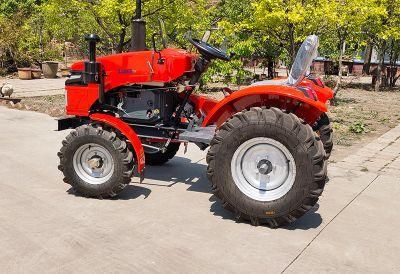 Lansu 4 Wheels Drive Tractor Agricultural Farm Tractor Mini Small Tractor