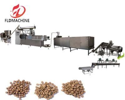 Healthy Floating Fish Feed Extruder Machine Automatic Floating Fish Food Processing Machine