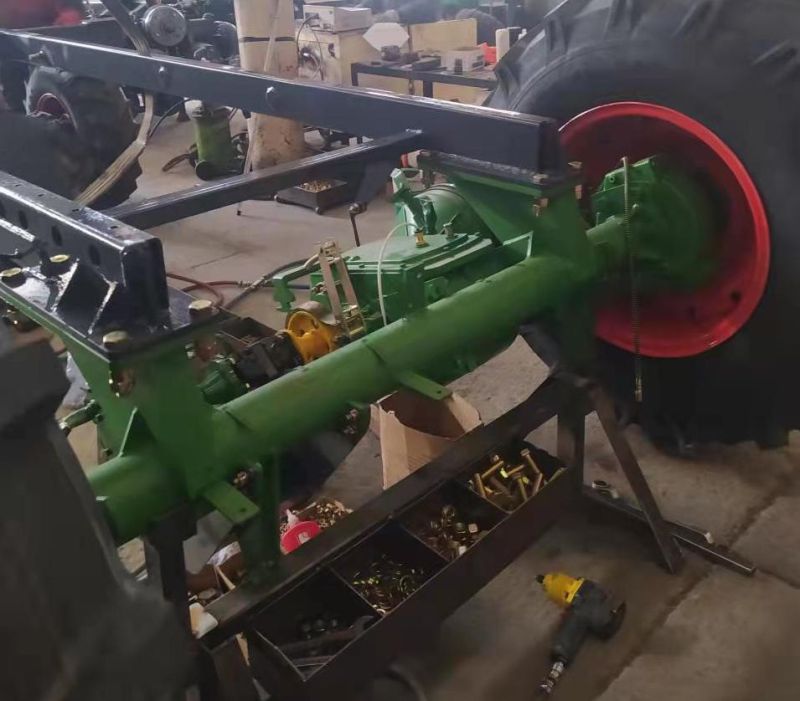 Four Wheels Peanut Groundnut Fruit Stem Separation Harvesting Machine