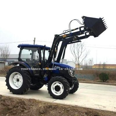 Hot Sale Tz10d 4in1 Bucket Euro Quick Hitch Type Front End Loader for 70-100HP Foton Tractor