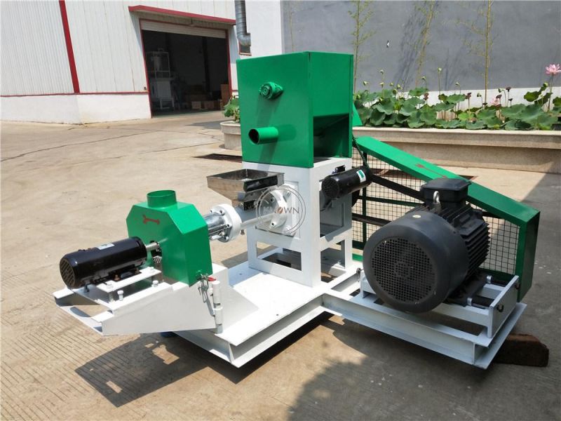 OEM Commercial 1-12mm Molds Floating Fish Feed Pellet Extruder Agricultural Animal Pellet Making Processing Machine