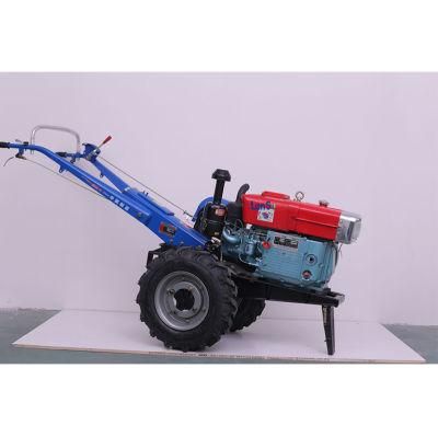 Hot Sale Factory Directly Supplier High Quality Water Cooled Diesel Two Wheel Walking Tractor 8HP-22HP