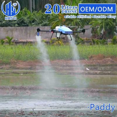 Haoyi 20L Anti-Interference Heavy Lift Agricultural Uav 20kg Payload Agricolas Drone Crop Orchard Pool Spraying Drone