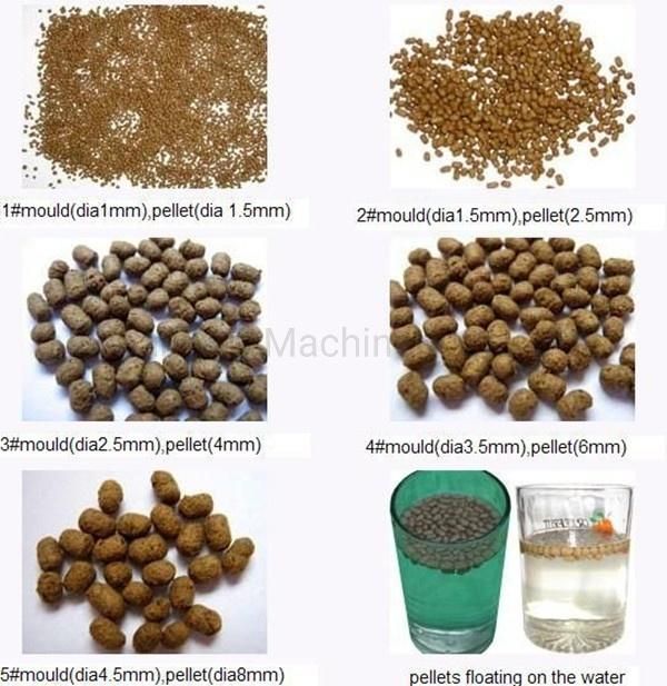 Floating Fish Feed Extruder with Spare Parts
