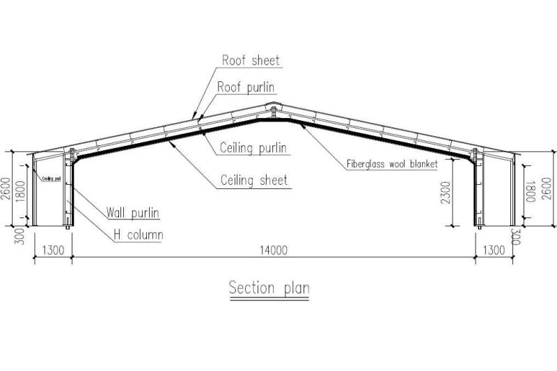 Steel Structure Chicken House The Best Design and Low Cost