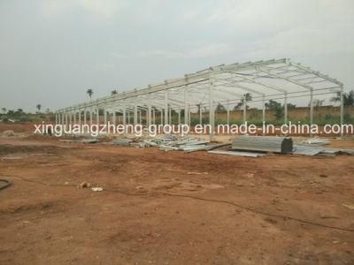 Survival Rate 98% Philippine Broiler Prefab Steel Structure House with Factory Price