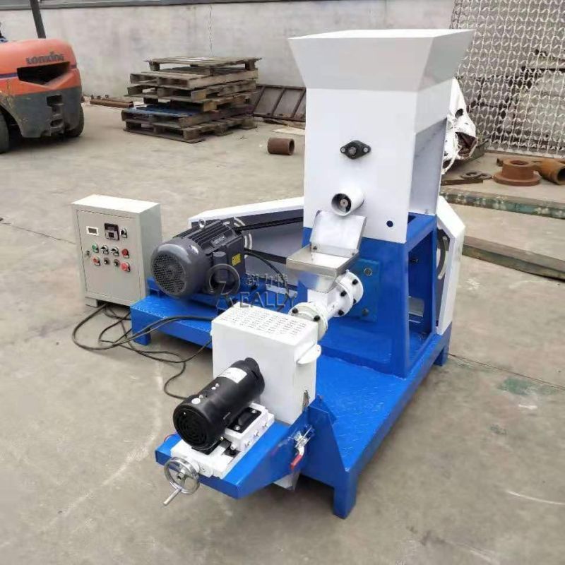 Commercial Automatic Floating Fish Feed Pellet Making Processing Machine Cat Dog Feed Extruder Animal Food Making Machine for Sale