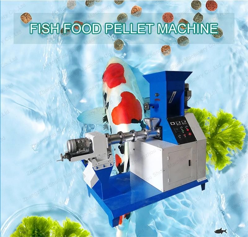 Floating Fish Feed Processing Pet Feed Pellet Machine